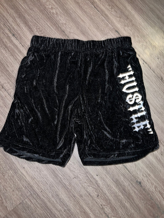 Velvet “HUSTLE” shorts